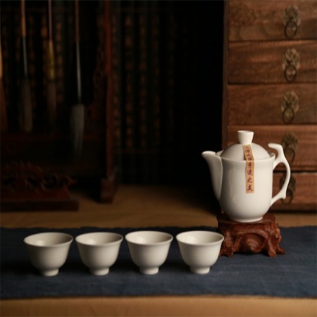 国色天香壶组（4小反口杯）